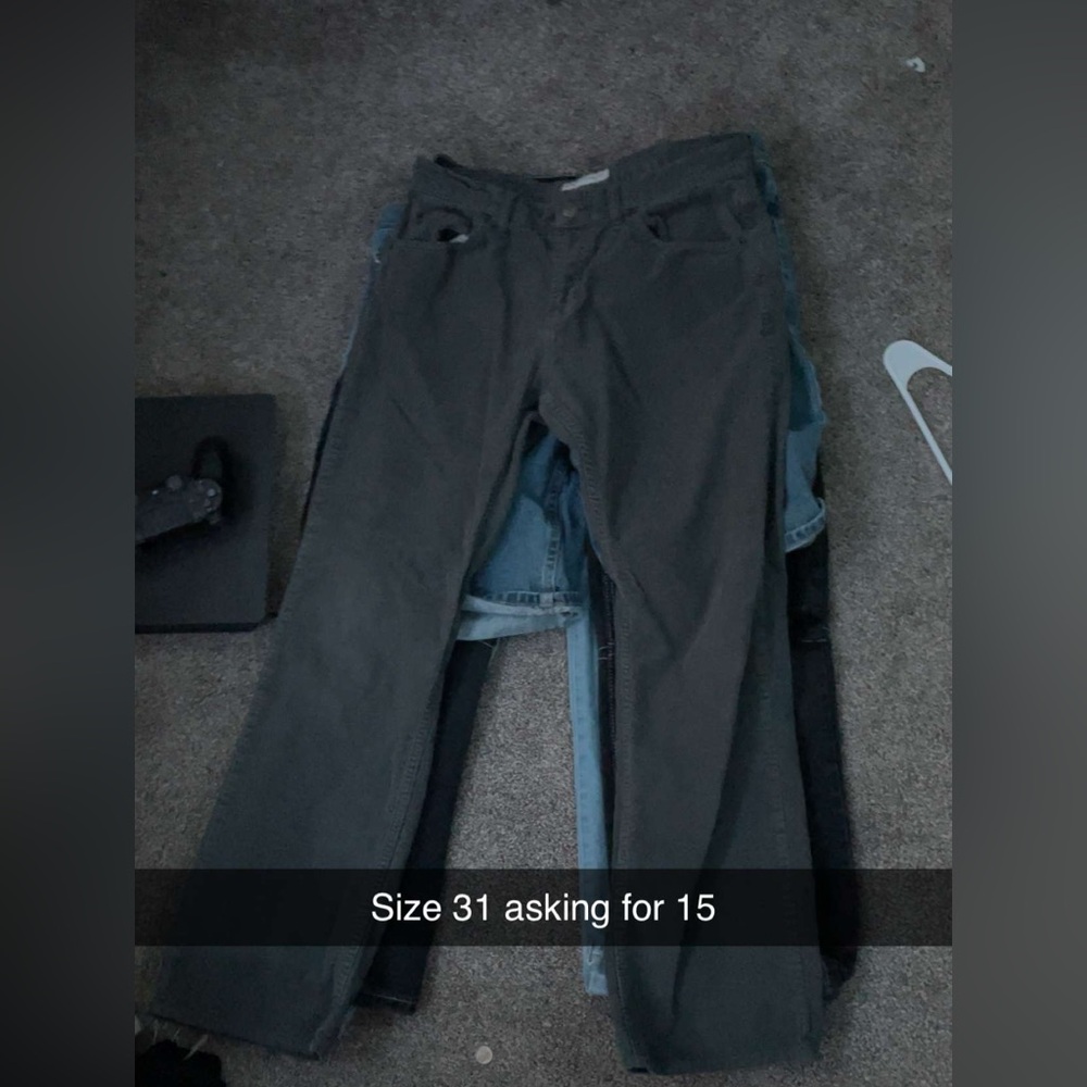 Grey corduroy